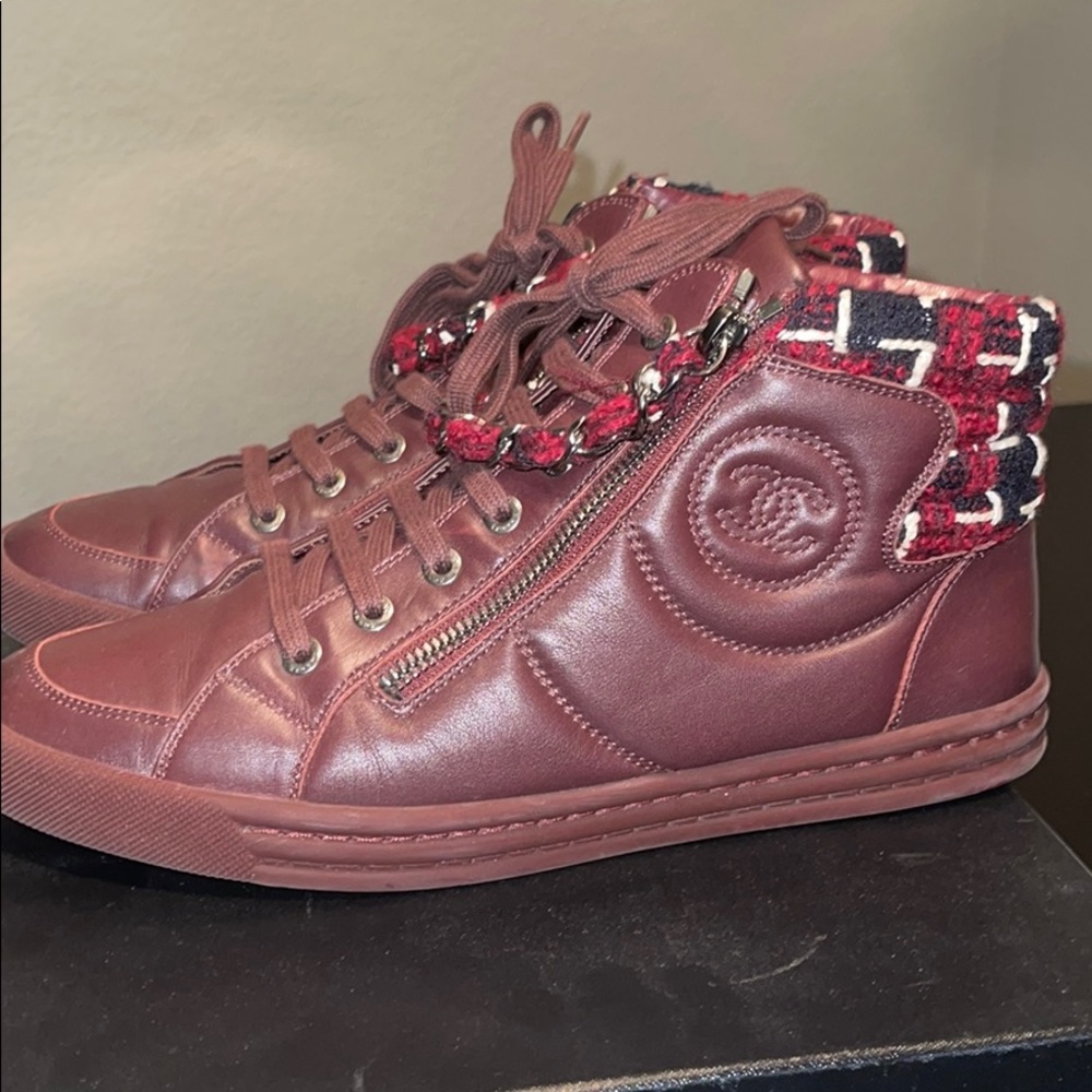 Chanel shoes come with original box and dust bags